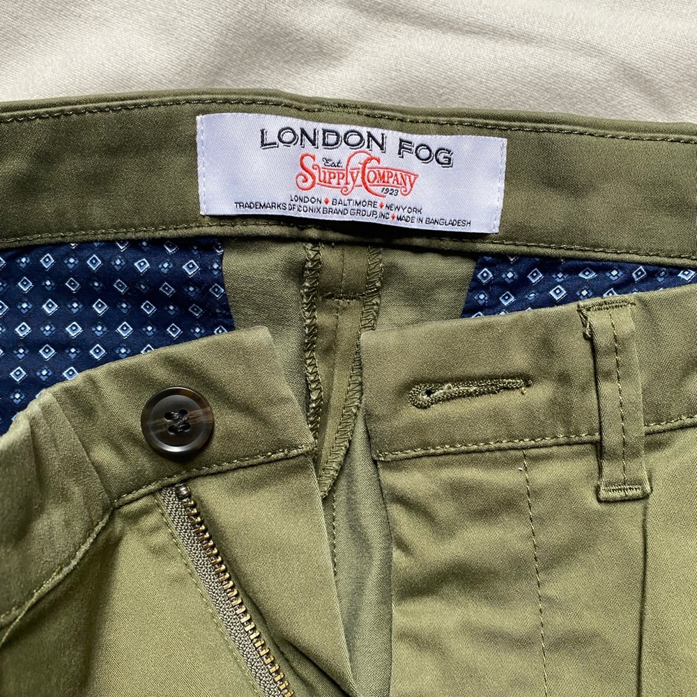 LONDON FOG Unisex Stretchy Pants M-L